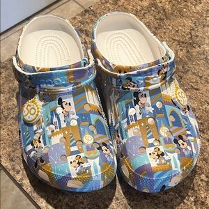 Disney 50th anniversary Mickey Mouse Crocs